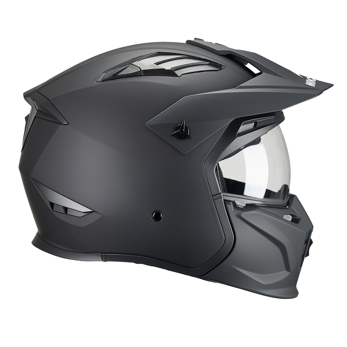 Casco Streetfighter | ECE 22.06 Homologado | Casco Jet con Visor Solar Retráctil | para Scooter & Moto & Ciclomotor
