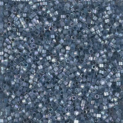 Miyuki Delica 11/0 Bayberry AB Silk Inside Dyed 50gms Bag of Japanese Glass Beads