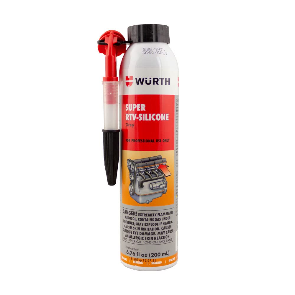 Würth silicona Masilla sildima alta temperatura de hotemp de (Super de RTV) de gris de 200 ml 1 pieza