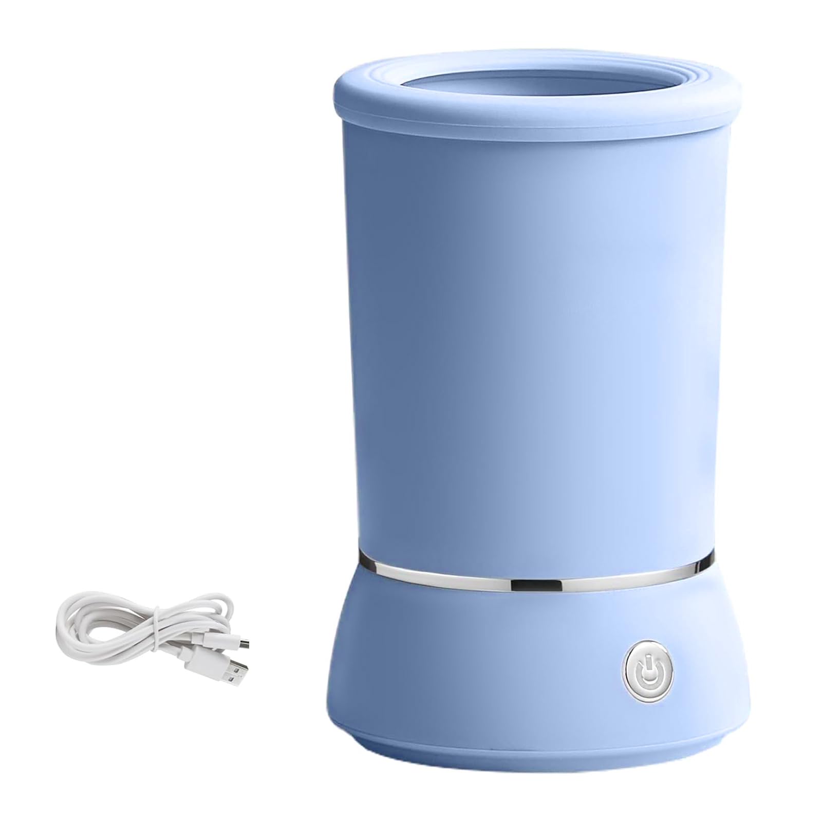 Tasse de nettoyage de pattes de chien rechargeable, laveuse électrique automatique, brosses en Silicone douces, conception pratique, laveuse de pattes pour animaux de compagnie, outil de nettoyage de