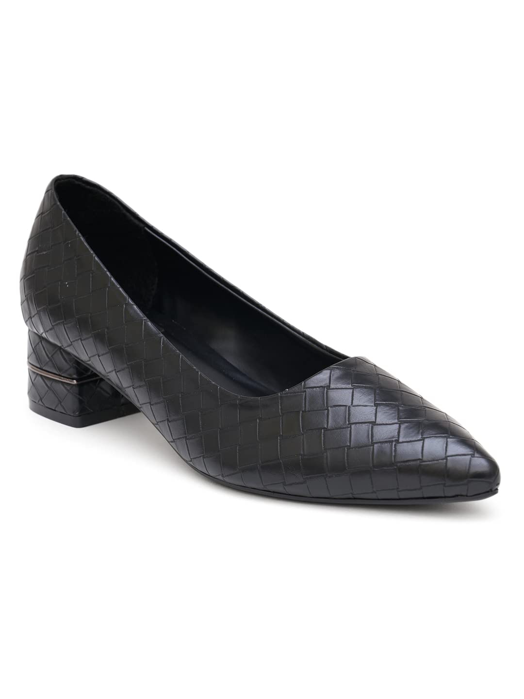 SHERRIF Womens Black Block Heel Pumps (SF-3883-N-BLACK-34) (B0BSV87RHG) Amazon Price History, Amazon Price Tracker