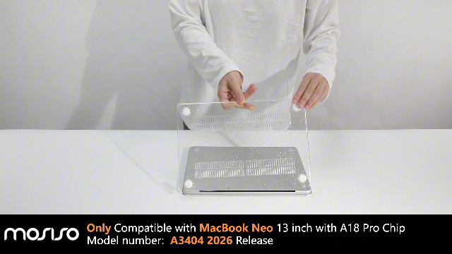 Amazon.co.jp: MOSISO キラキラ ケース 対応機種 MacBook Neo 13インチ