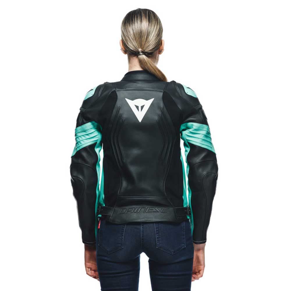 Dainese Racing 4 Giacca da moto in pelle da donna