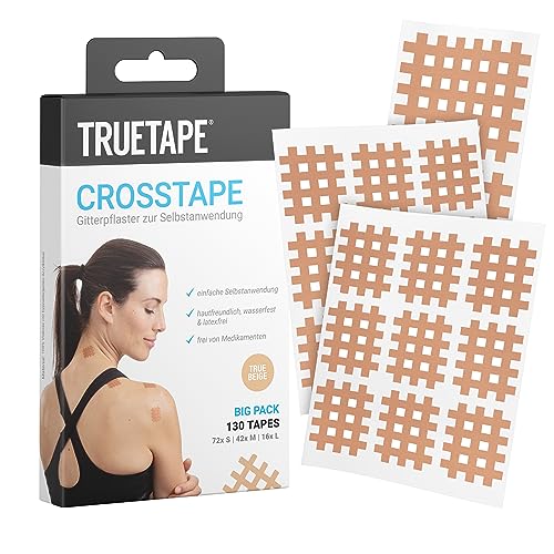 TRUETAPE Crosstapes 130 Gitterpflaster S/M/L Mix Pack