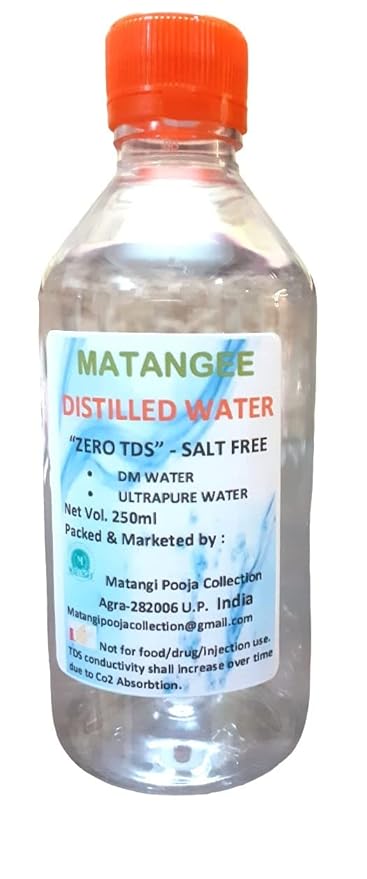 Matangee Ultra Pure Di-Ionised Distilled Water for Battery 250 ML