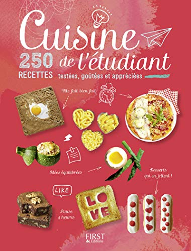 Cuisine de l'étudiant - 250 recettes testées, goûtées et appréciées