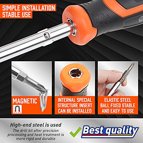 Amartisan AM9843 18-In-1 Multi-Bit Screwdriver Set Tool All In One thumb #4