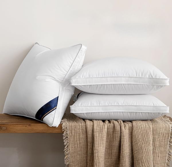 Set of 2 18x18 Feather Down Pillow Inserts with Gusset NF86705