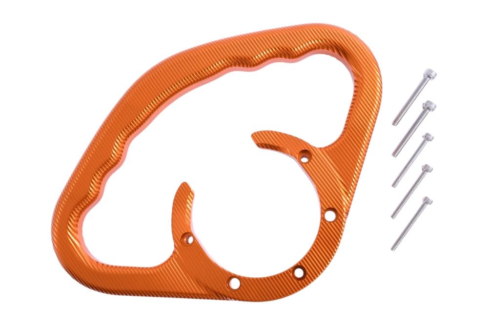 avdb-Moto Poignée Passager Compatible avec KTM RC 390 2014-2020, RC 200/250 2014-2020, RC 125 2014-2021, Duke 125 DUKE125 2011-2016, Duke 200/250 2012-2016, Duke 390 DUKE390 2013-2016 (Orange)