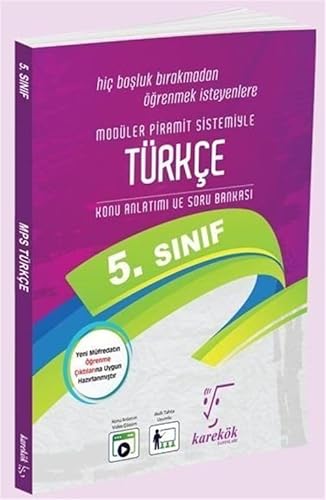 5. Sınıf Türkçe MPS Konu Anlatımlı Soru Bankası Karekök Yayınları
