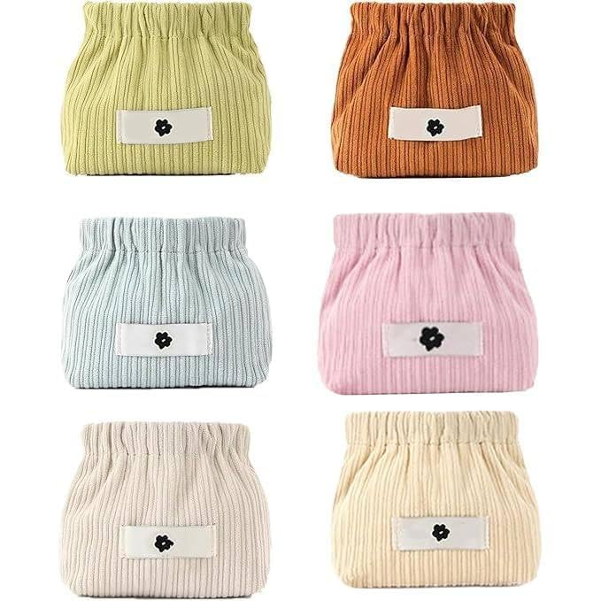 (3Pcs) Elastic Storage Bag, 3pcs Handbag Organiser, Elastic Hair Tie Organizer, Cosmetic Bag Handbag, Lipstick Organizer, Small Portable Purse for Women & Girls (Multicolor)-image-44