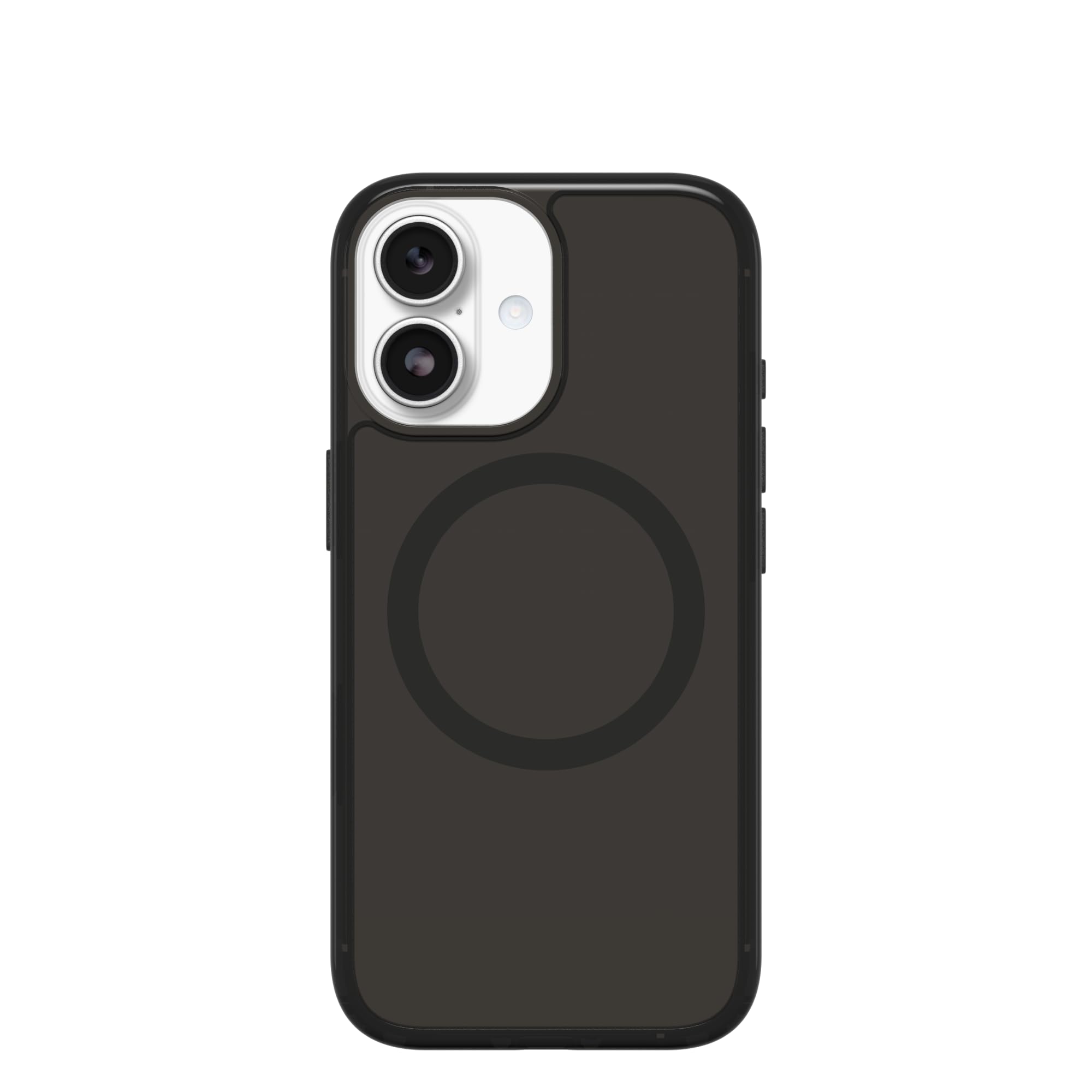 OtterBox Funda Transparente para iPhone 17 Symmetry Series - Black Mist - Funda de Silicona Ultrafina y Elegante para iPhone