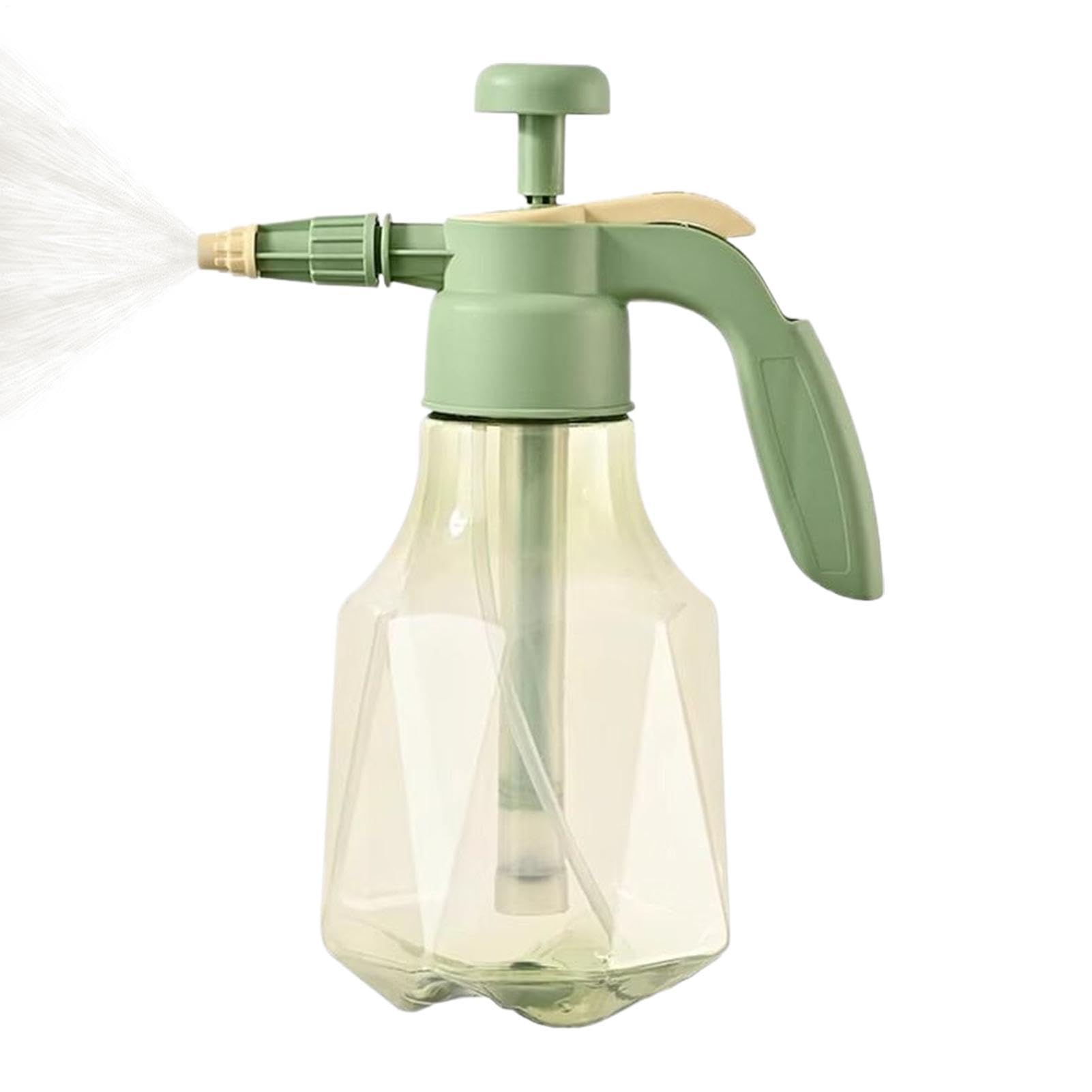 Pressure Sprayer 1.5L, Pump Action Garden Spray Bottle With Adjustable Nozzle, Garden Hand Pump Sprayer, Water Spray Bottle For Plant Misting Gardening Cleaning, Indoor & Outdoor Home Use