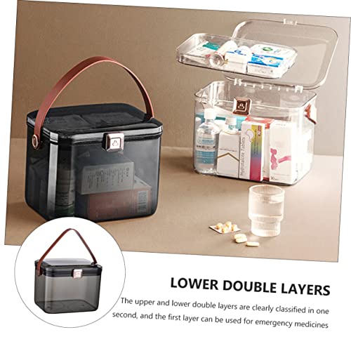Boîte de rangement médicale multifonctionnelle pour sécuriser vos médicaments