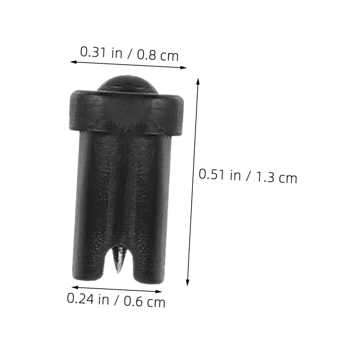 WOFASHPURET Professional Eyelash Glue Bottle Needle 60pcs Replacement Pins Pp Stainless Steel Salon Grade
