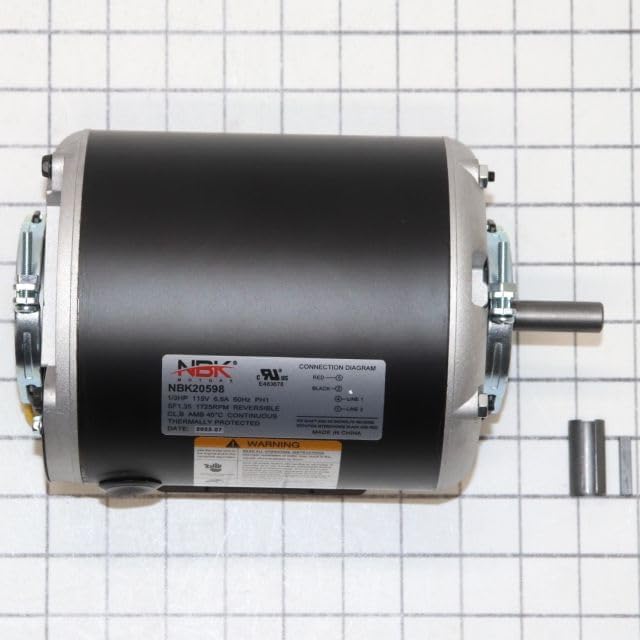 NBK-20598 FAN MOTOR (SELF COOLED) 115V, 1/3HP, 1725 RPM