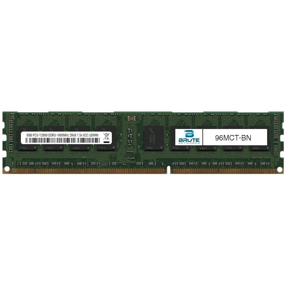 96MCT - Compatible 8GB PC3-12800 DDR3-1600Mhz 2Rx8 1.5v ECC UDIMM 743183496573