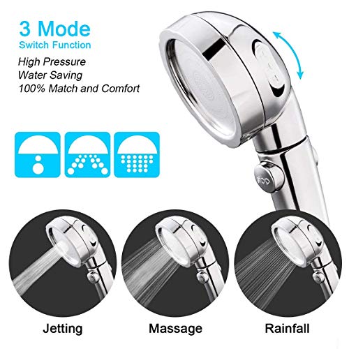 Megade - Soffione doccia on off, soffione doccia a...