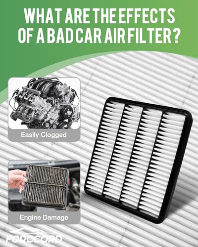 Image of 2-Pack Engine Air Filters for Tundra 07-21,Sequoia 08-17,Land Cruiser 08-21