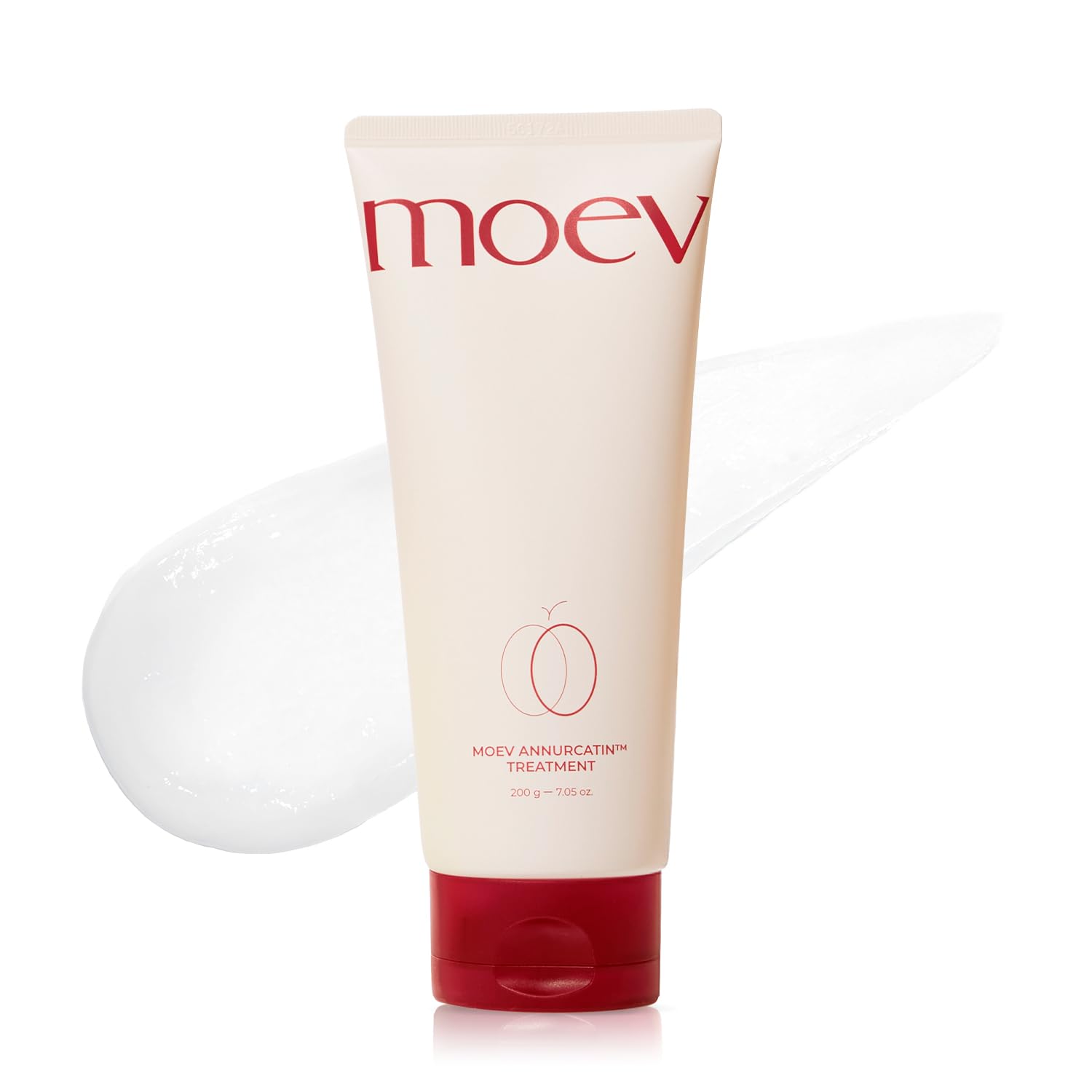 MOEV ANNURCATIN Hair Treatment Mask | Korean Apple Hair Care for Deep damage repair | Sulfate-Free | Thickening & Moisturizing conditioner for damaged, thin, dry hair (6.76 fl.oz, apple & vanilla)