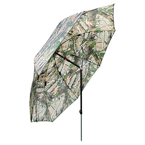 NGT 45 Inch Camo Brolly with Tilt Cover