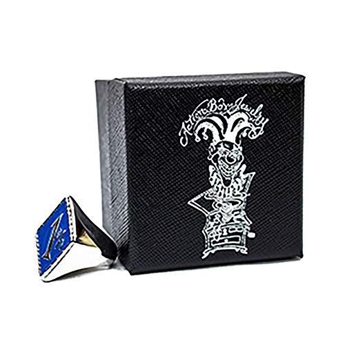 Action Box Jewelry Blue 1% Biker Ring, One Percent Outlaw Biker Ring, Motorcycle Club Ring (11) by Action Box Jewelry - Image 6