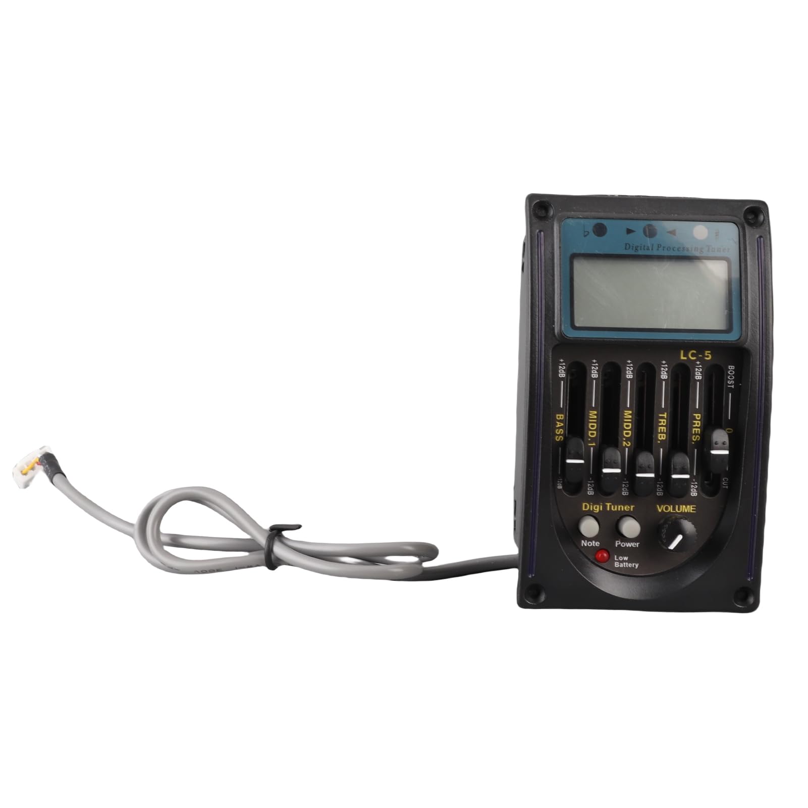 Micro EQ à 5 Bandes, Réglage de L'égaliseur LCD, Fournitures D'instruments de Musique Réglables