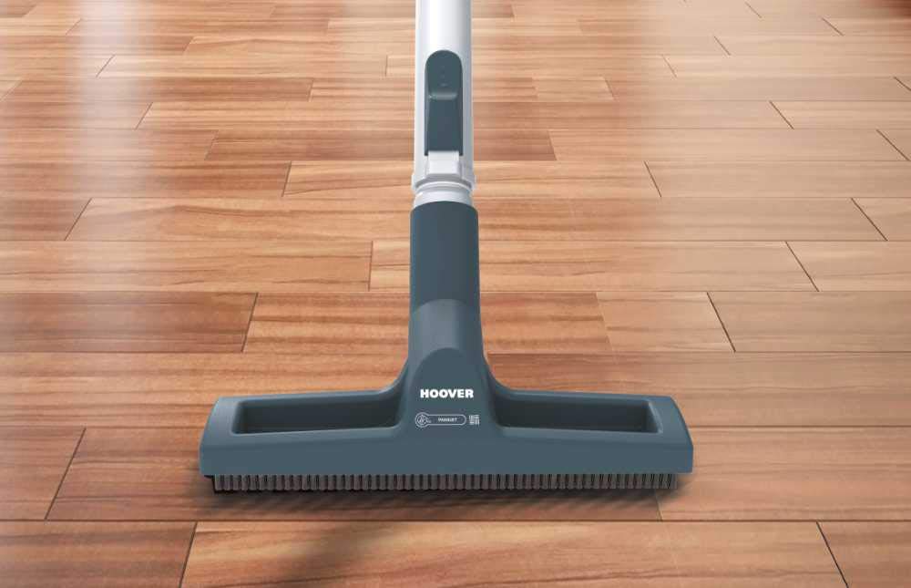 Hoover RC50PAR Aspirapolvere Senza Sacco 4A+, 550 W, 2 Litri, 75 Decibel, Tubo telescopico in Metallo, Blu