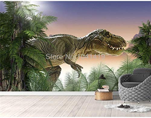 Papier peint relief stéréo dinosaure fresque créative 350x245 - 3