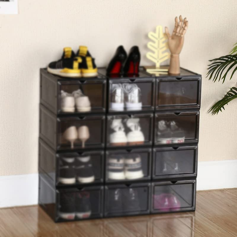 Boîte à chaussures latérale et boîte de rangement murale - 2