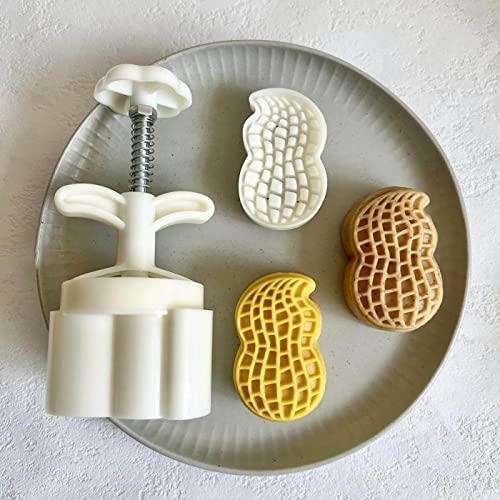 Molde con sello de maní para repostería y decoración miniatura 2