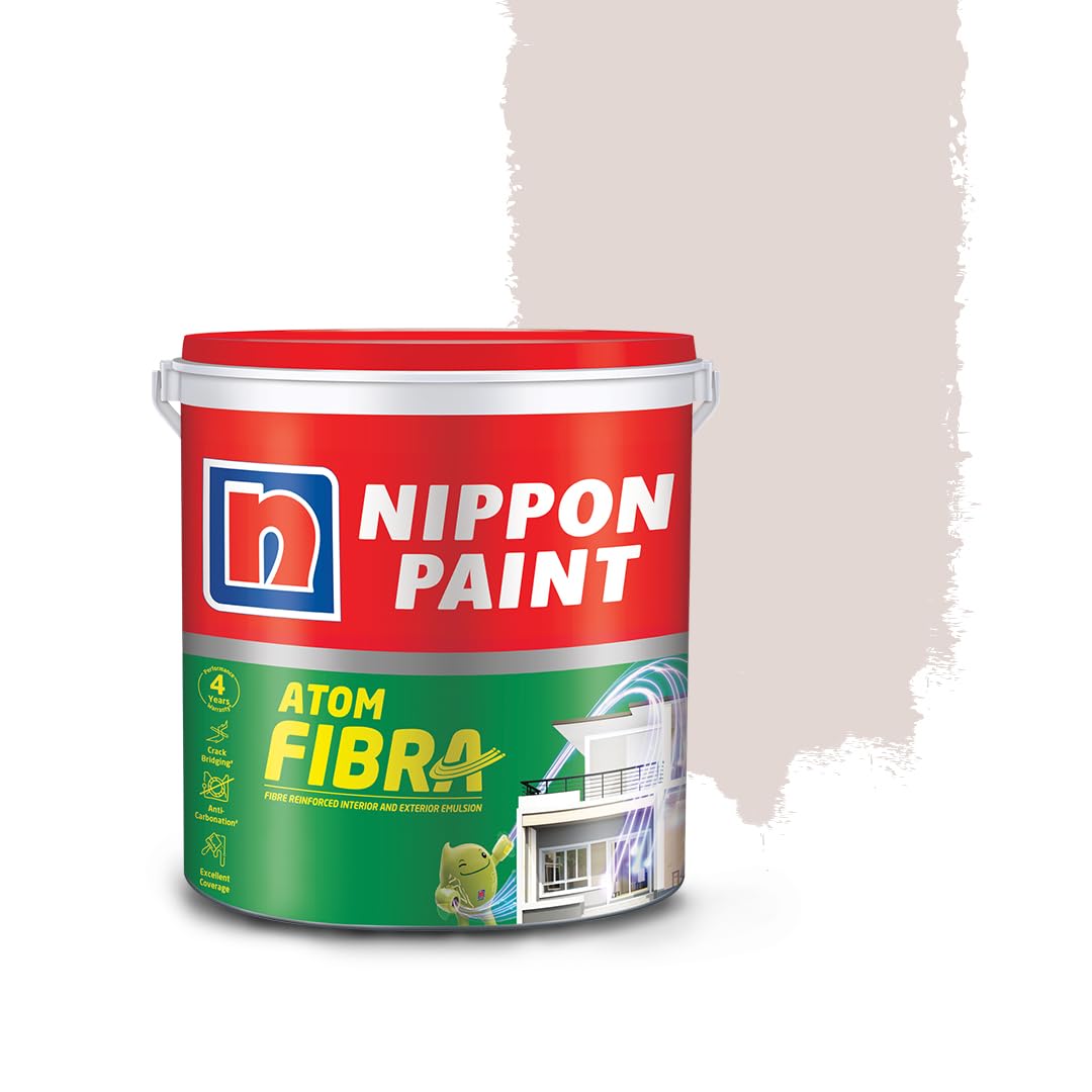 Nippon Paint Atom Fibra 2 In 1 Interior & Exterior Emulsion 10 L Neutrals (Orchid) (B0C5CX6KDX) Amazon Price History, Amazon Price Tracker