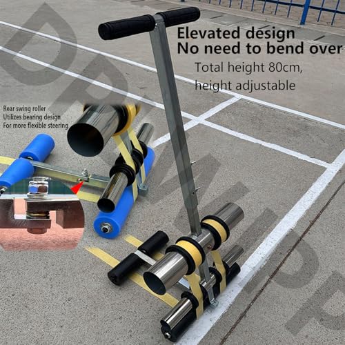 Machine à tracer à la main pour avertissement routier et sécurité sol