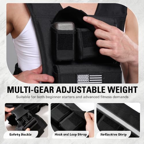 BeatBoost Adjustable Weighted Vest 20-80 lb 41.99 w/ Code + 40% Off Code CUE21I50 - image 6