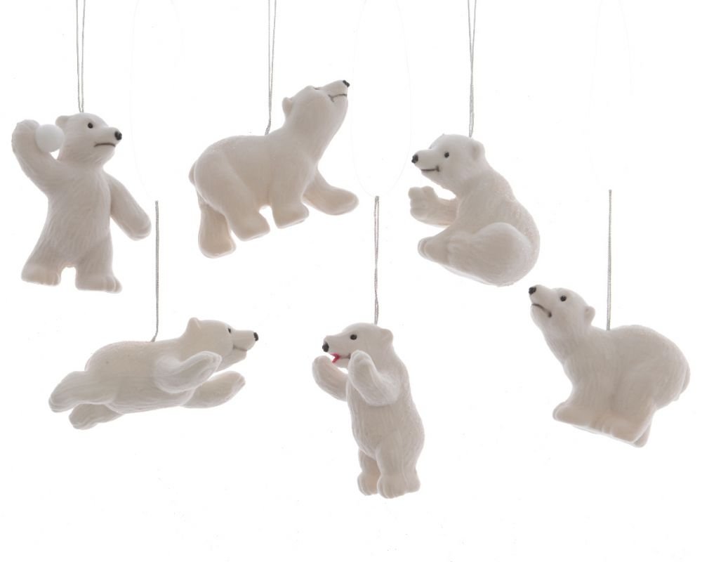 Edouard the Polar Bear, H 8.5 cm, White