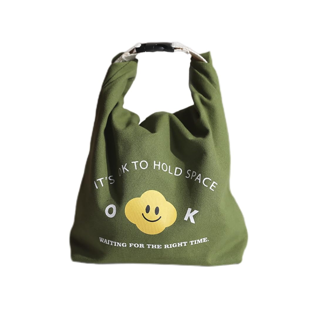 Ulalaza Lunch Bag Insulated Lunch Box for Work Adult Portable Cooler Bag Cute Lunch Tote Bag Reusable Freezable Leakproof Office Picnic Beach