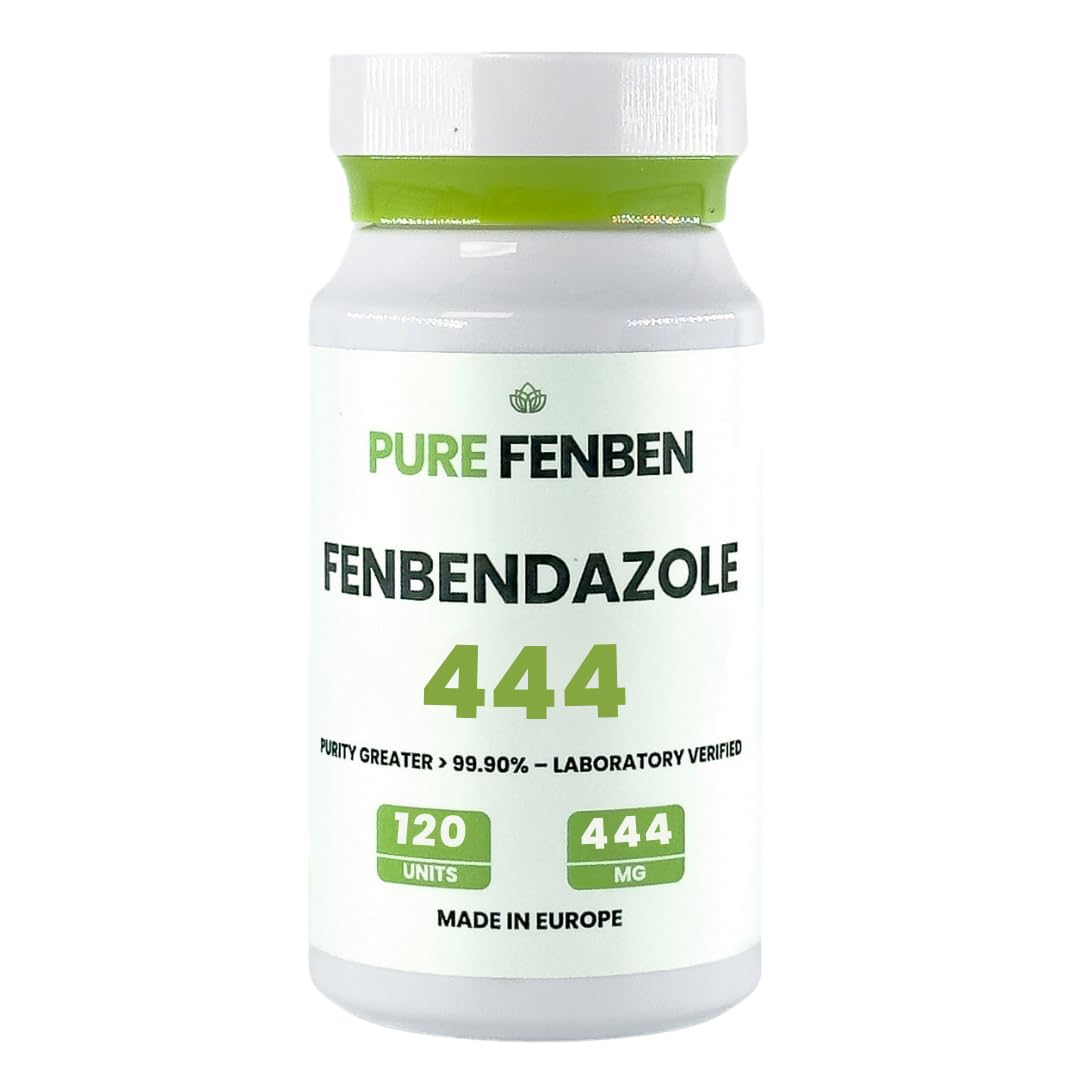 Fenbendazole 444 mg | >99,90% Puro | Verificato in Laboratorio | 120 Unità