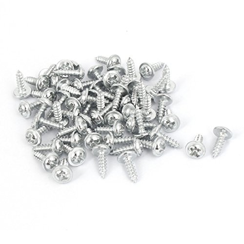 Image of Uxcell a16062900ux0280 42mm x 16mm Wall Hanging Picture Photo Frame Hidden Hooks Silver Tone Metal (Pack of 30)