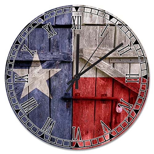 Horloge murale en bois rustique de qualité supérieure 38cm - 2