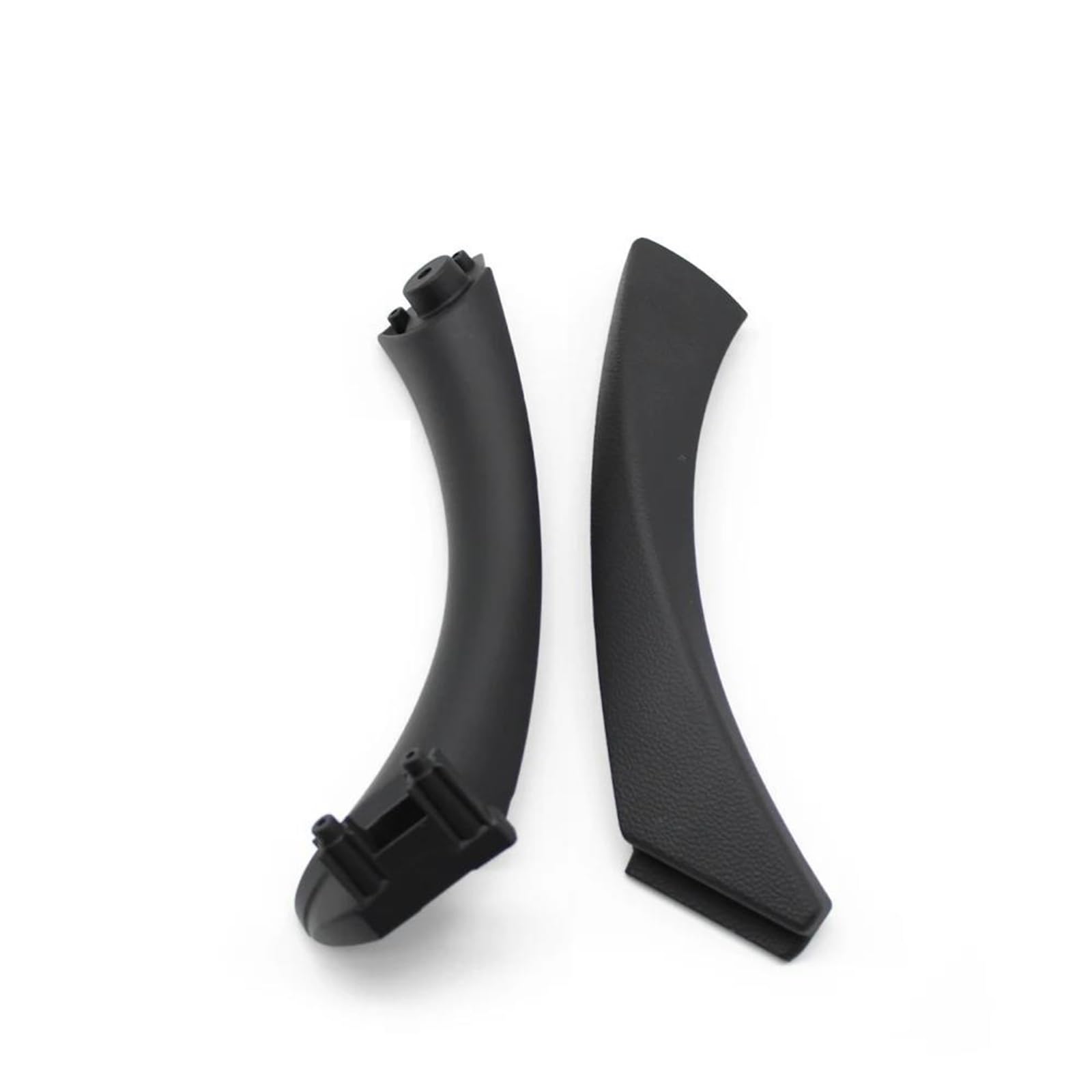ZAPORA Left Right Car Interior Door Inside Handle with Handle Cover Trim Replacement for BMW 3 Series for Coupe E92 2006-2010 Handle Cover(Black Right)