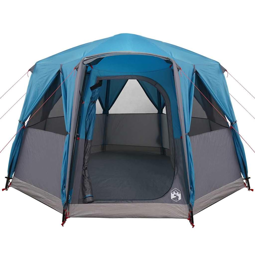 Cabin namiot 3-osobowy, kempingowy, outdoorowy, z dachem, zielony, biały, wodoszczelny, oddychający, z portem elektrycznym i hakiem świetlnym, idealny na rodzinny festiwal, trekking