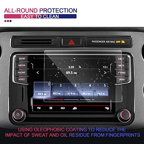 Schutzfolie für Jeep Renegade mit Uconnect-Navigationssystem (6,5 Zoll), Kratzfeste Displayschutzfolie aus Panzerglas, GPS-Navigationsfolie