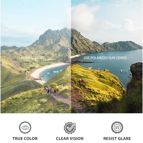 Retro Polarized Aviator Sunglasses for Men,Square Vintage Pilot Shades Sun Glasses for Driving Fishing Golf3