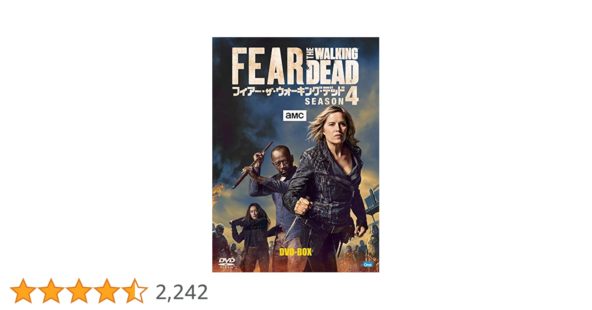 Amazon.co.jp: フィアー・ザ・ウォーキング・デッド 4 DVD-BOX