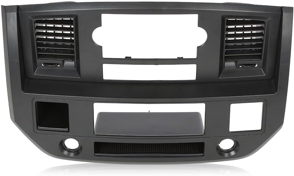 G-PLUS Center Dashboard Radio Climate Control Air Vent Bezel Panel Compatible with Dodge Ram 1500 2500 3500 Truck 2006-2008