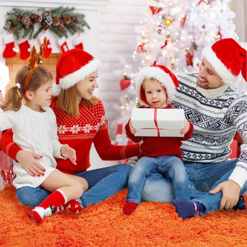 Orange Fluffy Round Rug,Soft Area Rugs for Girls Room,Shaggy Rugs 5'X5' for Living Room,Non Slip Circle Rug for Kids Bedroom,Shag Plush Nursery Carpets,Fuzzy Plush Rug for Dorm,Cute Room Decor Carpet
