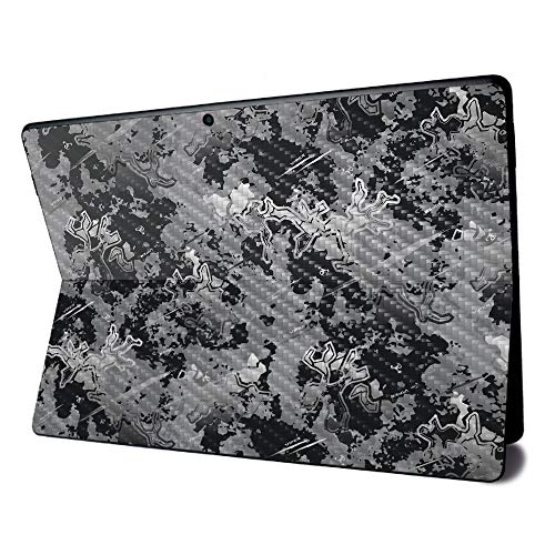 Image of MightySkins Carbon Fiber Skin for Microsoft Surface Pro X - Viper Urban | Textured Carbon Fiber Finish | Easy to Apply, Remove, and Change Styles | Made in The USA