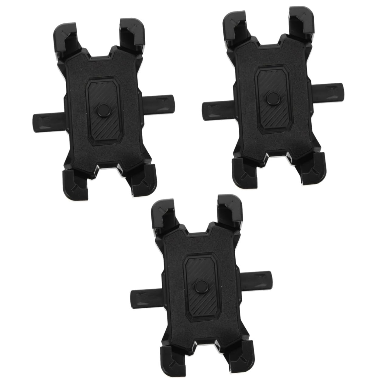 HEMOTON 3pezzi Supporto Per Smartphone Da Bici Montaggio e Sicuro Per Manubrio Supporto Telefonico Per Ciclismo e Facile Da Installare e Utilizzare Mano Compatibile Con La Maggior Parte