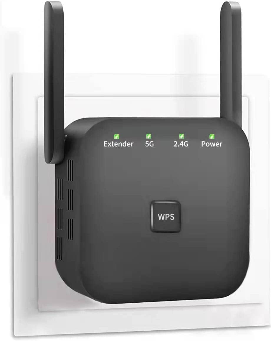 Photo 1 of 2026 Fastest WiFi Extender, WiFi Repeater, WiFi Booster, Covers Up to 10000 Sq.ft and 60 Devices, Internet Booster - with Ethernet Port, Quick Setup, Home Wireless Signal Booster