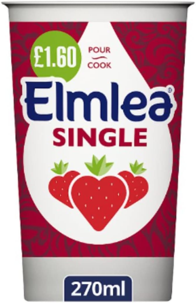 Elmlea Single Alternative to Cream 270ml x 12 Amazon.co.uk Grocery